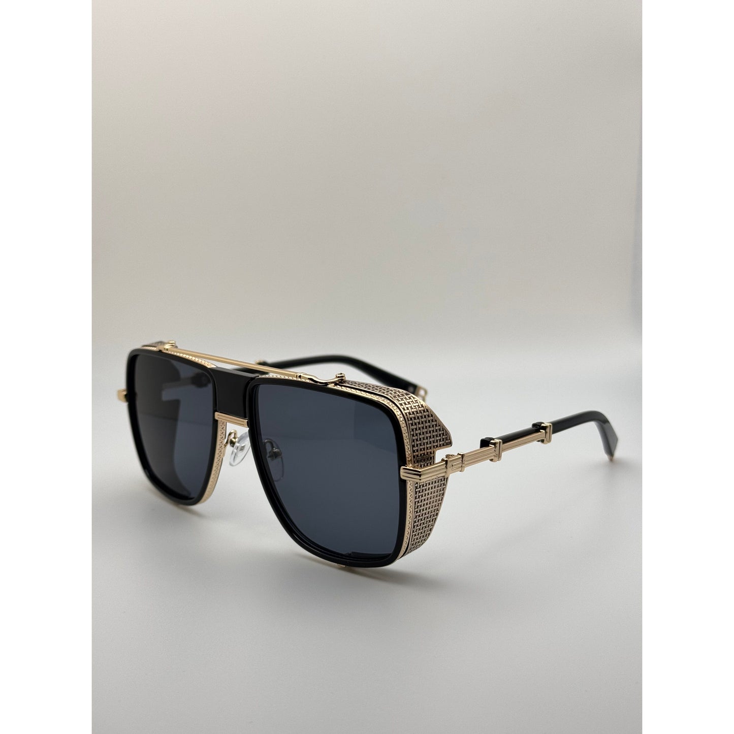 Pilot Steampunk Designer UV400 Unisex Sunglasses