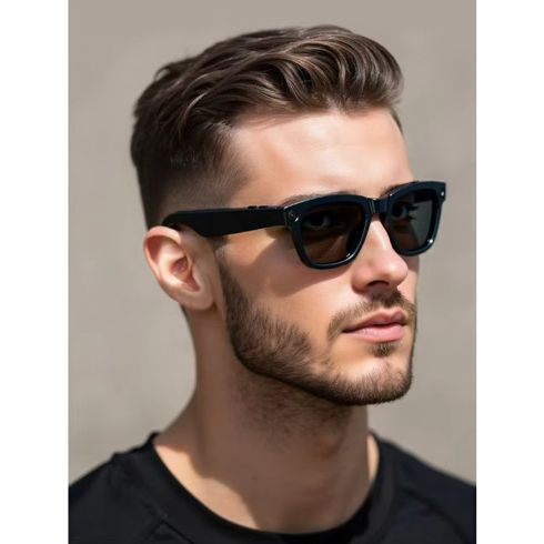 AI Smart Camera Glasses with HD 1080P Video, Photo, Voice Assistant, Translation & Music | Smart Sunglasses for Travel, Cycling & Outdoor