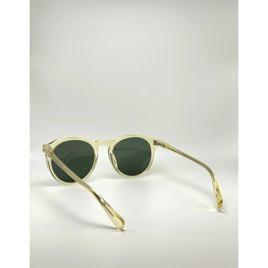 Crystal Dawn Green Acetate Polarized Unisex Sunglasses