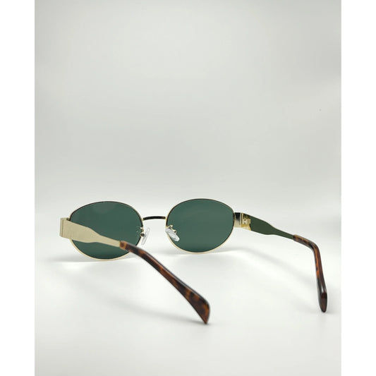 FeltzGood Retro Oval Luxury Anti-Glare Unisex Sunglasses