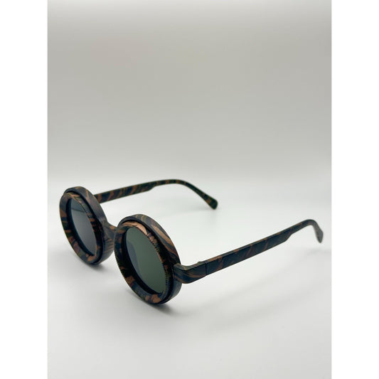 Adjustable Tint Steampunk Goggles: Lightweight UV400 Round Sunglasses for Festivals & Cosplay