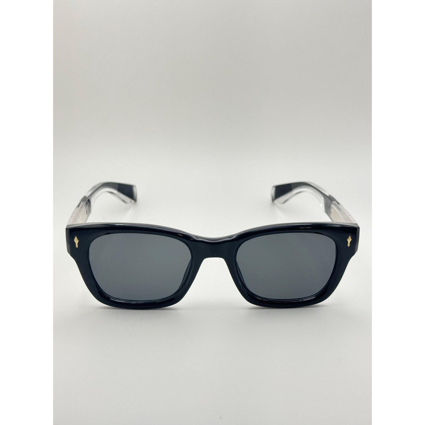 Unisex Retro-Inspired Square Sunglasses with UV400 Protection & Personalized Sunglasses Case