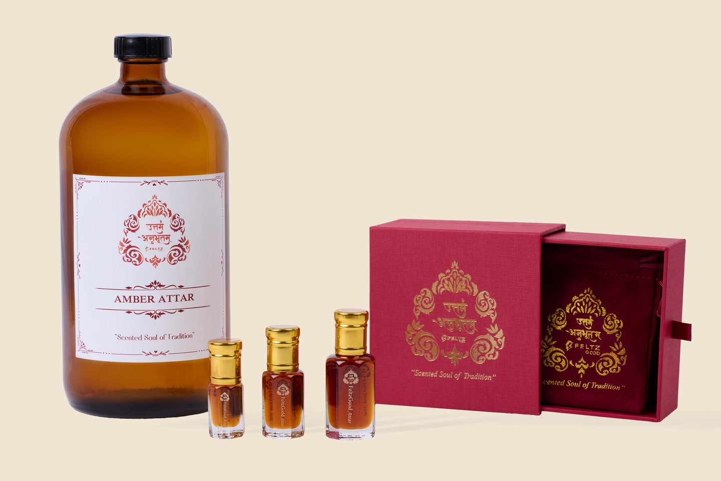 Amber Attar Perfume Oil: Natural Resinous Fragrance - Kannauj, India