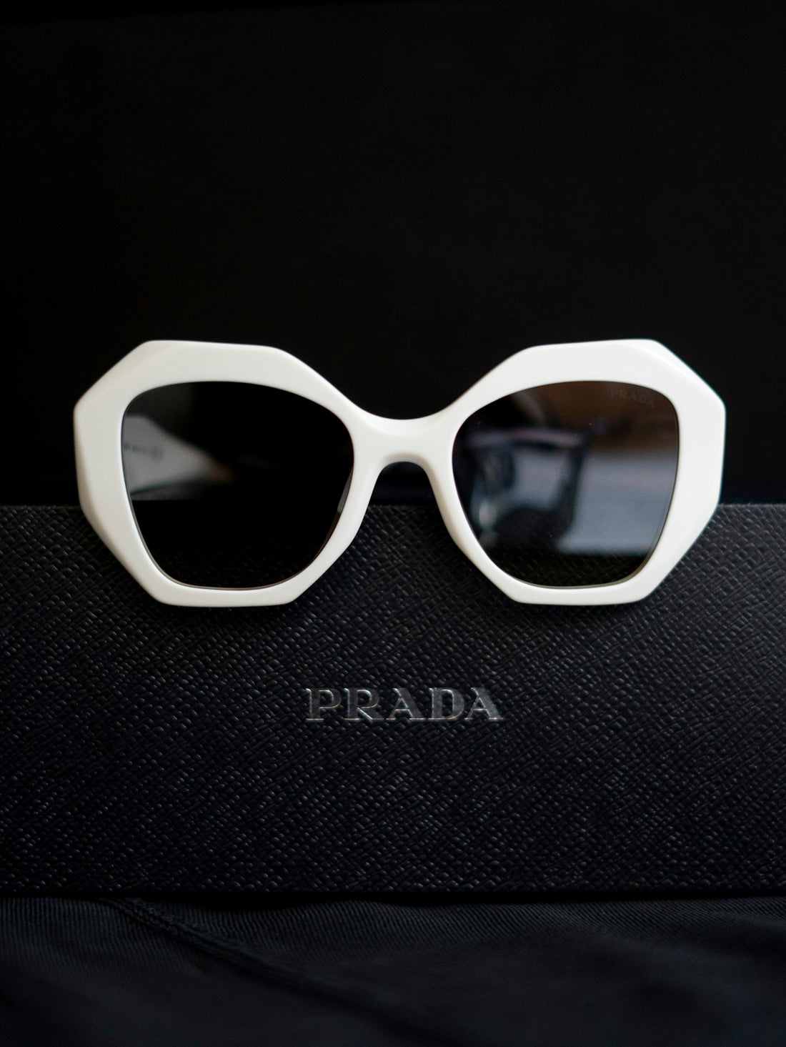 A pair of sunglasses sitting on top of a book