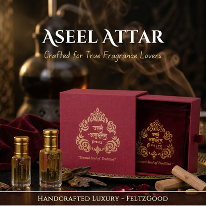 Aseel Attar Perfume Oil Arabian Inspired Alcohol Free Vegan Fragrance - Alcohol-Free Traditional Indian Attar Perfume Oil - View 1