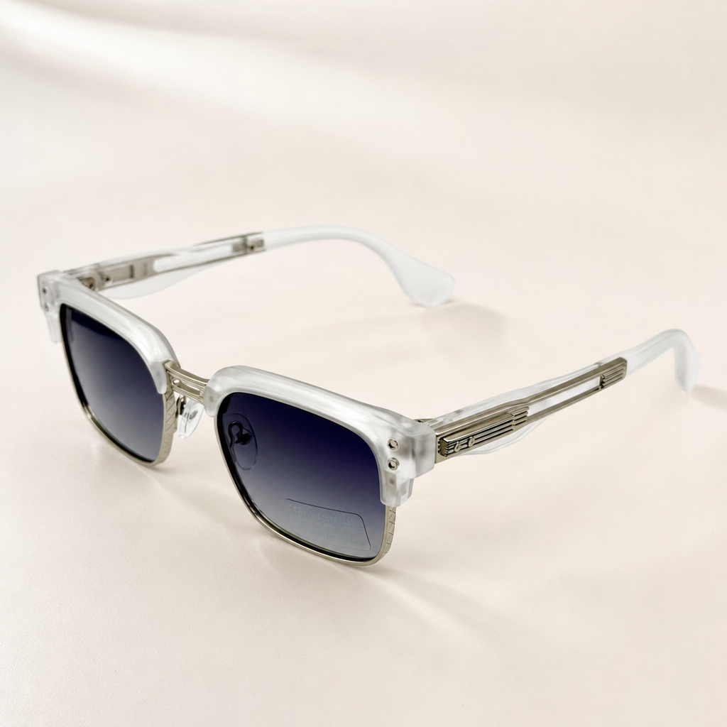 Vintage Polarized Shades | Retro Square UV400 Eyewear | Acetate Frame Style