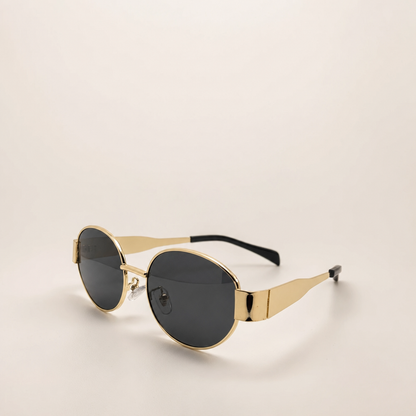 FeltzGood Retro Oval Luxury Anti-Glare Unisex Sunglasses