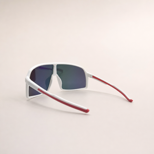 Polarized Rainbow Mirrored Sports & Outdoor Sunglasses with UV Protection For Men And Women