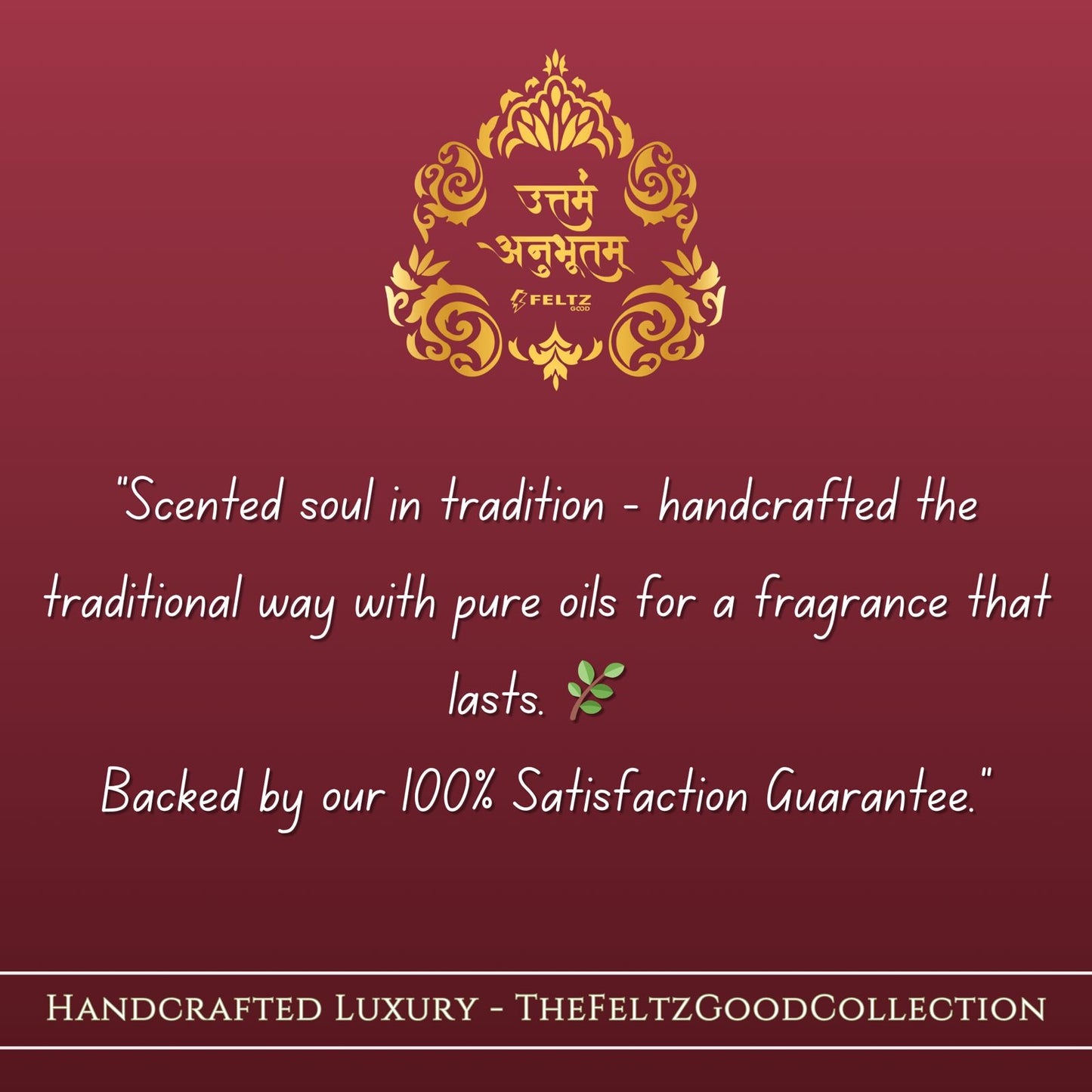 Pure Rose Attar Perfume Oil: Natural, Vegan, Alcohol-Free