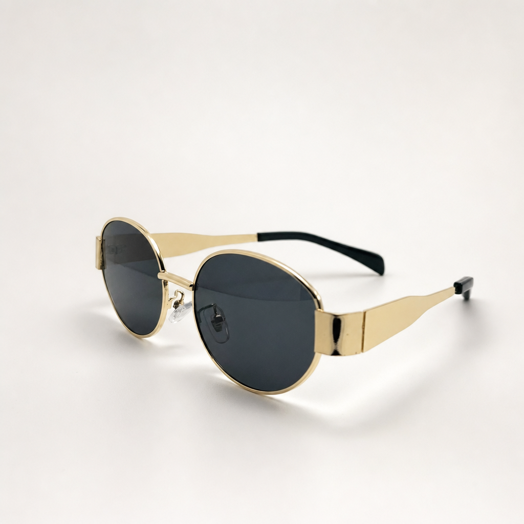 FeltzGood Retro Oval Luxury Anti-Glare Unisex Sunglasses