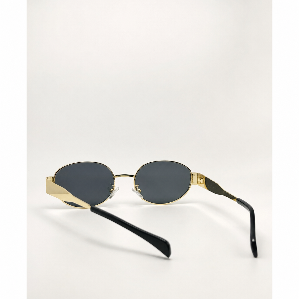 FeltzGood Retro Oval Luxury Anti-Glare Unisex Sunglasses