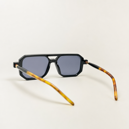 Aviator Tortoise Square Vintage Fashion Designer Unisex Sunglasses