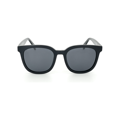 Black On Black Retro Acetate Polarized Unisex Sunglasses adjustable tint sunglasses - View 4