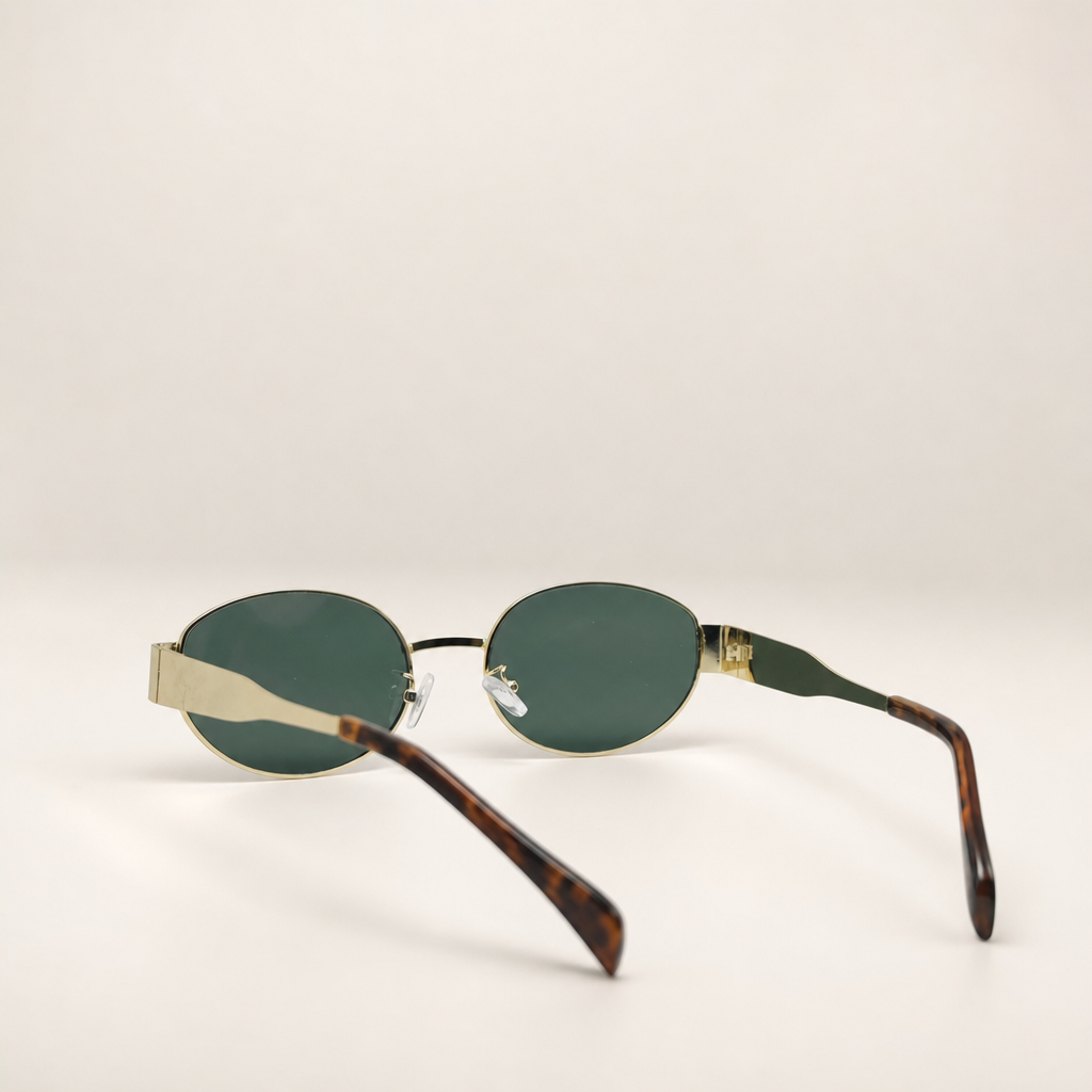 FeltzGood Retro Oval Luxury Anti-Glare Unisex Sunglasses
