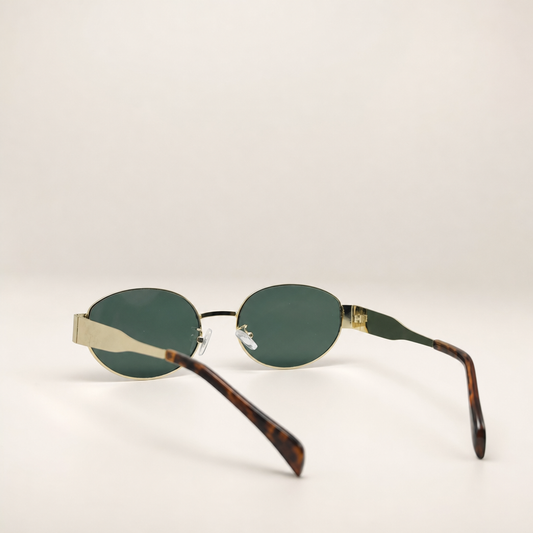 FeltzGood Retro Oval Luxury Anti-Glare Unisex Sunglasses