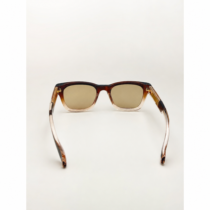 Unisex Retro-Inspired Square Sunglasses with UV400 Protection & Personalized Sunglasses Case