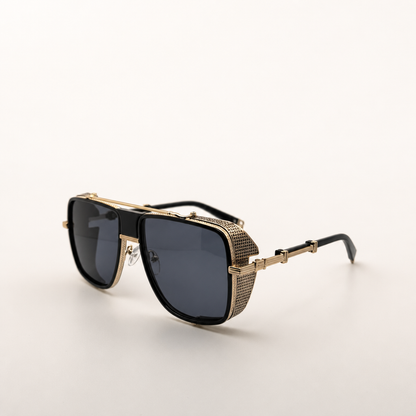 Pilot Steampunk Designer UV400 Unisex Sunglasses