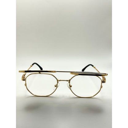 Flip Up Sunglasses For Men Women Vintage Metal Frame Adjustable Lift Up Lens Retro Steampunk Style Shades Fashion And Festival Eyewear adjustable tint sunglasses - View 5