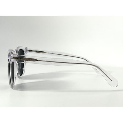 Crystal Water Retro Acetate Polarized Unisex Sunglasses adjustable tint sunglasses - View 3
