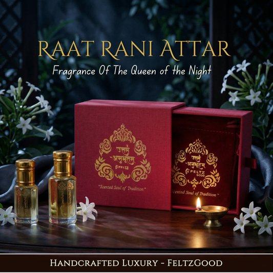 Raat Rani Attar Oil Night Jasmine Vegan Perfume Alcohol Free - Alcohol-Free Traditional Indian Attar Perfume Oil - View 1