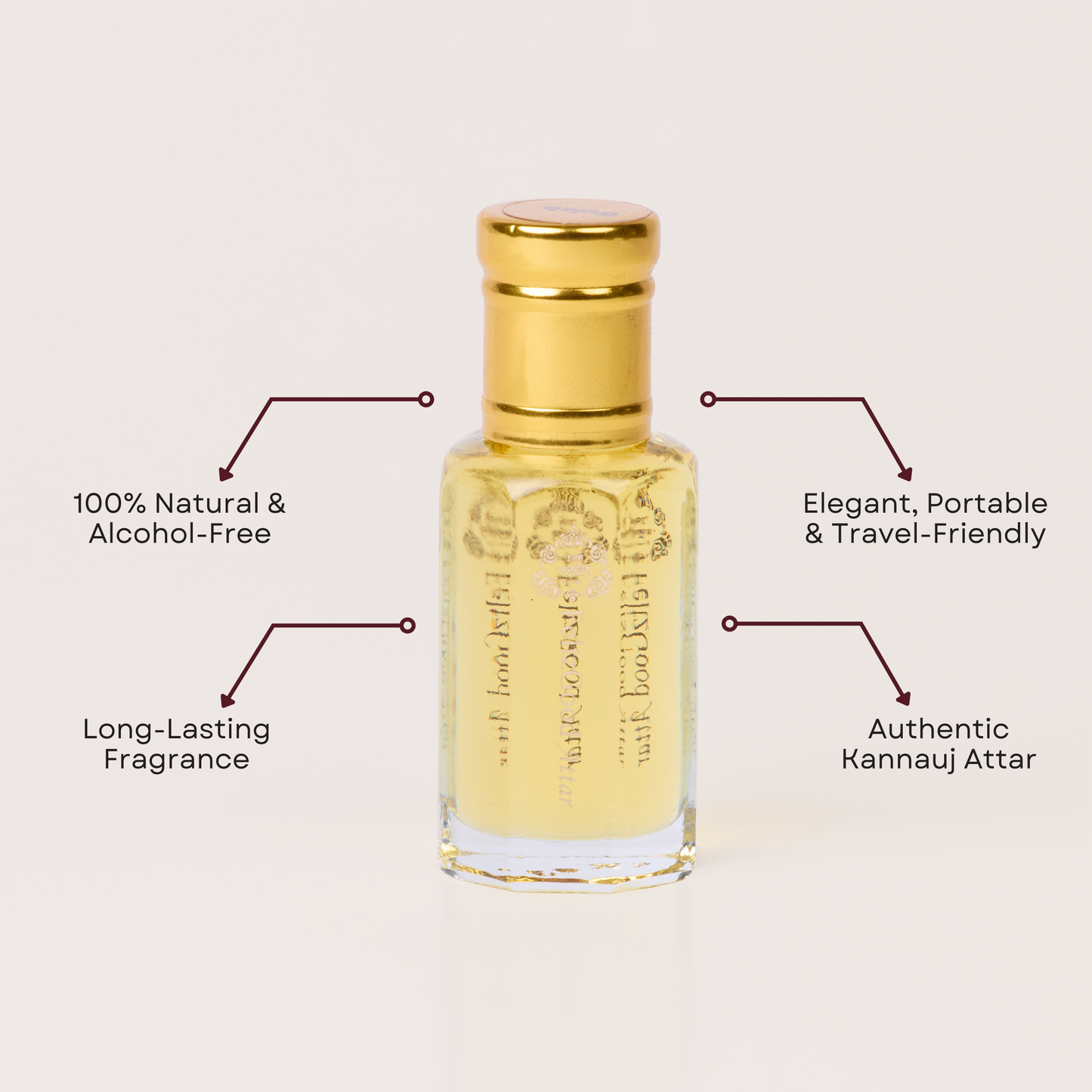 Tropical Paradise Perfume Oil Fruity Floral Attar Alcohol Free - Alcohol-Free Traditional Indian Attar Perfume Oil - View 2