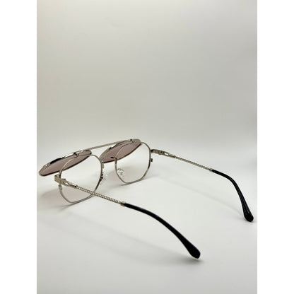 Flip Up Sunglasses For Men Women Vintage Metal Frame Adjustable Lift Up Lens Retro Steampunk Style Shades Fashion And Festival Eyewear adjustable tint sunglasses - View 13
