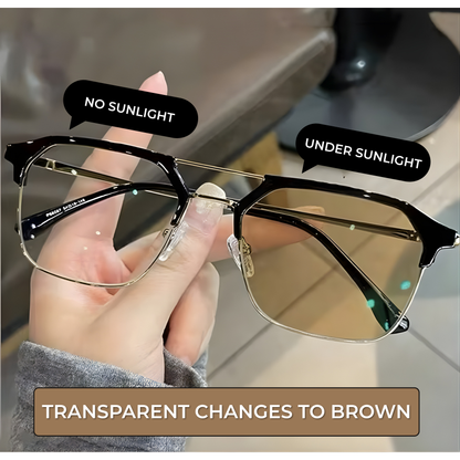 Photochromic Sunglasses Uv Reactive Color Changing Lenses adjustable tint sunglasses - View 2