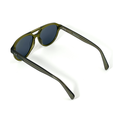 Green Algae Aviator Acetate Polarized Unisex Sunglasses adjustable tint sunglasses - View 3