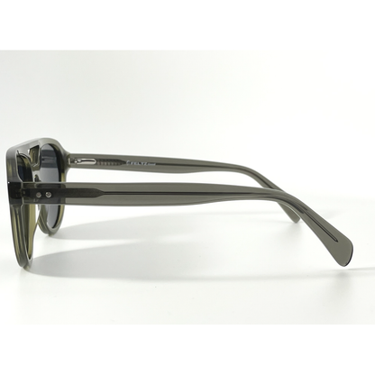 Green Algae Aviator Acetate Polarized Unisex Sunglasses adjustable tint sunglasses - View 4