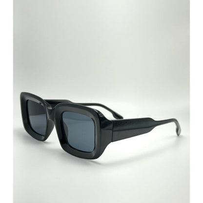 Crystal Oversized Square Frame Women Sunglasses adjustable tint sunglasses - View 3