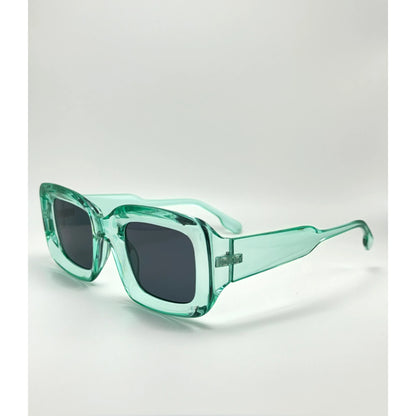Crystal Oversized Square Frame Women Sunglasses adjustable tint sunglasses - View 1