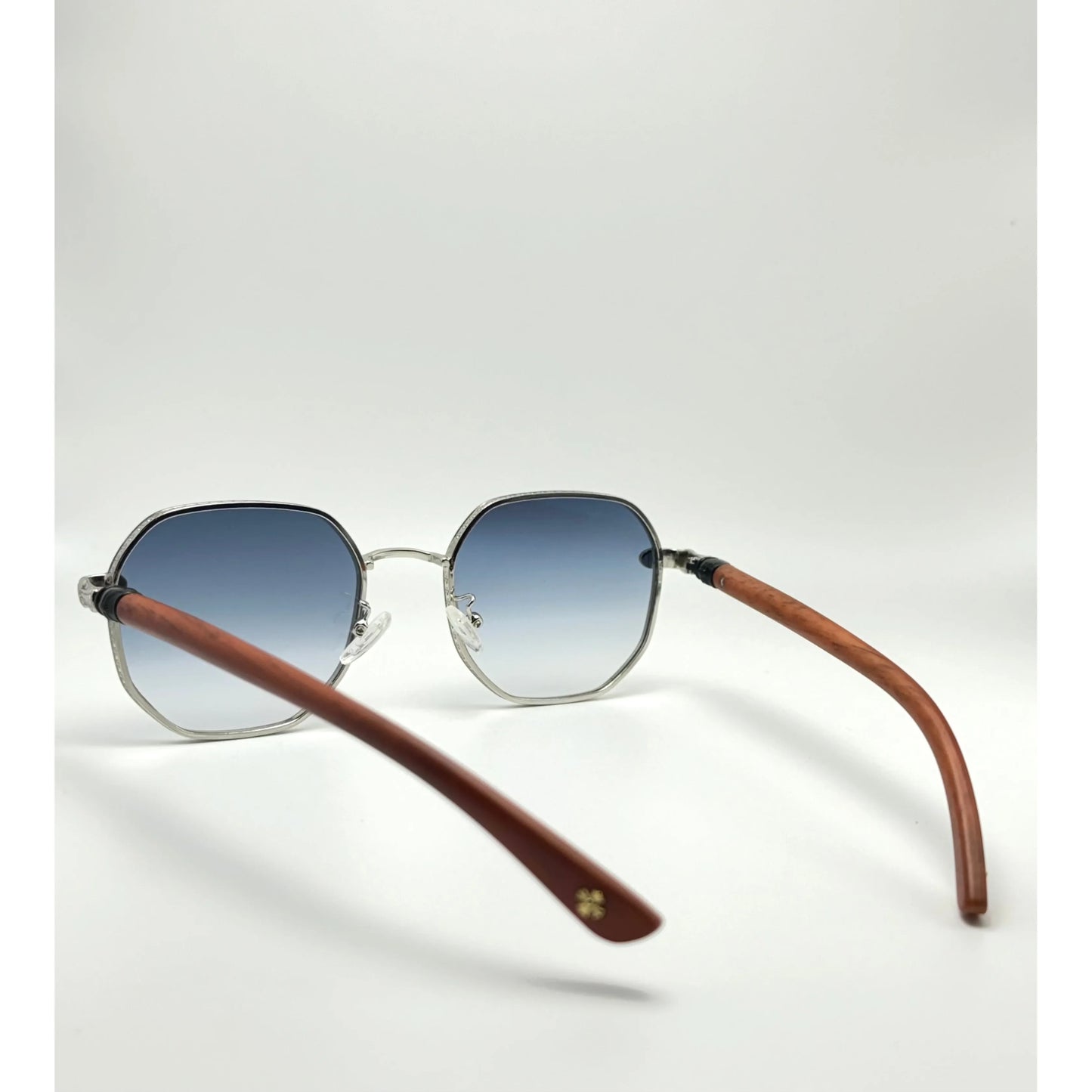 Wooden Grain Retro Design For Unisex Sunglasses