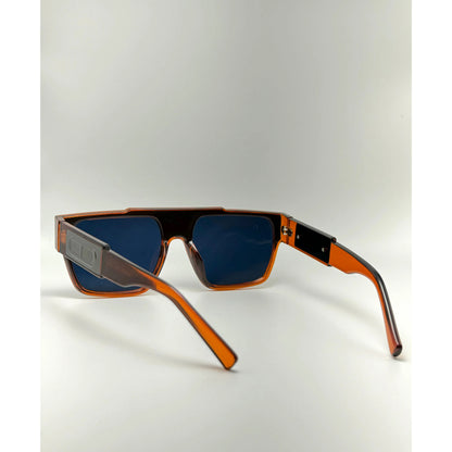 Modernize Square Retro Acetate Polarized Unisex Sunglasses adjustable tint sunglasses - View 2