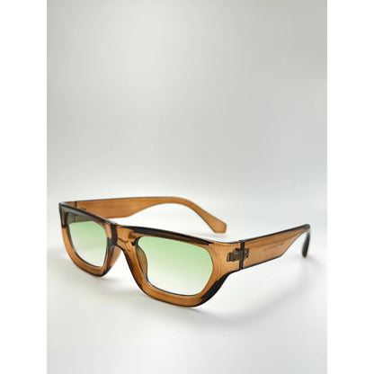 Luxury Retro Rectangle Designer For Men And Women Sunglasses adjustable tint sunglasses - View 1