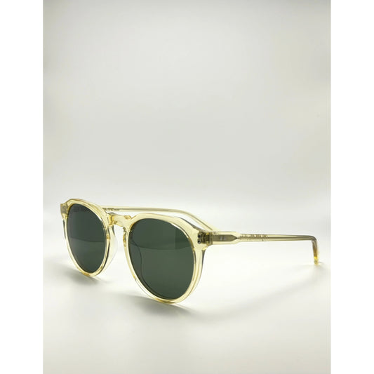 Crystal Dawn Green Acetate Polarized Unisex Sunglasses