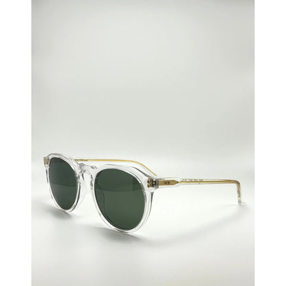 Crystal Quartz Green Acetate Polarized Unisex Sunglasses adjustable tint sunglasses - View 1