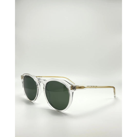 Crystal Quartz Green Acetate Polarized Unisex Sunglasses