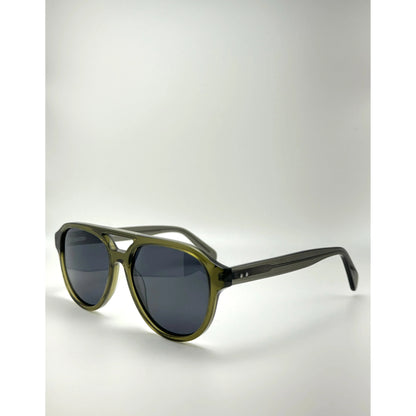 Green Algae Aviator Acetate Polarized Unisex Sunglasses adjustable tint sunglasses - View 1