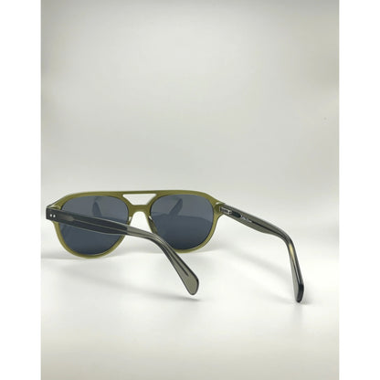 Green Algae Aviator Acetate Polarized Unisex Sunglasses adjustable tint sunglasses - View 2