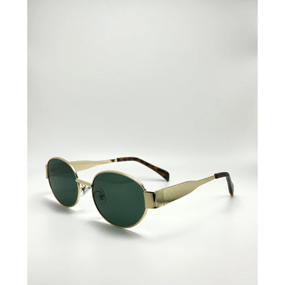 Feltzgood Retro Oval Luxury Anti Glare Unisex Sunglasses adjustable tint sunglasses - View 1