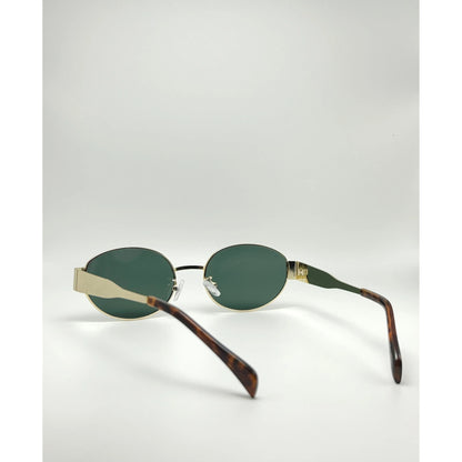 Feltzgood Retro Oval Luxury Anti Glare Unisex Sunglasses adjustable tint sunglasses - View 2