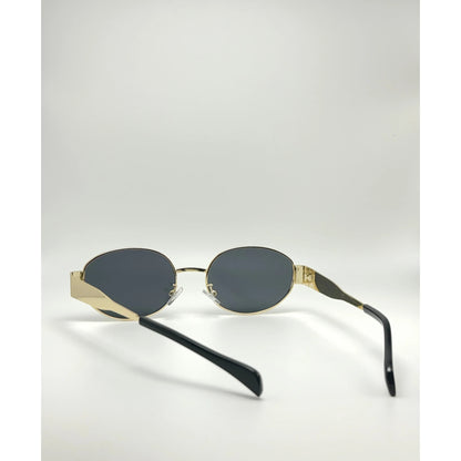 Feltzgood Retro Oval Luxury Anti Glare Unisex Sunglasses adjustable tint sunglasses - View 4