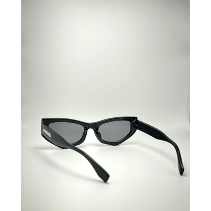 High Quality Female Cat Eye Retro Frame Sunglasses With Uv Protection adjustable tint sunglasses - View 2