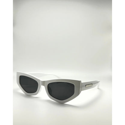 High Quality Female Cat Eye Retro Frame Sunglasses With Uv Protection adjustable tint sunglasses - View 3