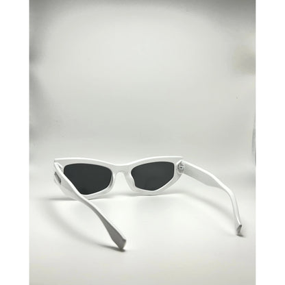 High Quality Female Cat Eye Retro Frame Sunglasses With Uv Protection adjustable tint sunglasses - View 4
