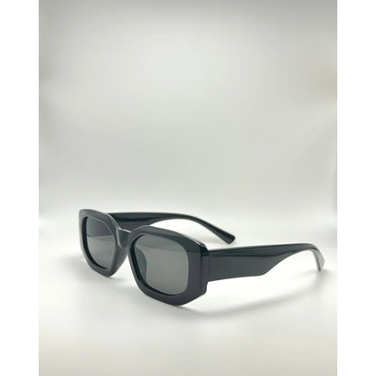 Hella Vintage Retro Rectangle Frame Women Sunglasses adjustable tint sunglasses - View 3