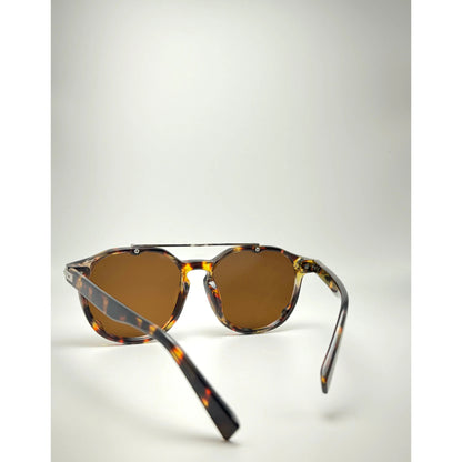 Retro Metal Bridge Round Frame Sunglasses For Women Men adjustable tint sunglasses - View 4