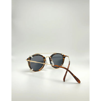 Classic Double Lens Retro Steampunk Design Sunglasses For Men And Women adjustable tint sunglasses - View 4