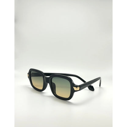 Cedar Retro Square Unisex Sunglasses adjustable tint sunglasses - View 3