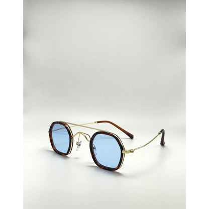 Double Beam Retro Fashion Trendy Personality Gradient Sunglasses For Men And Women adjustable tint sunglasses - View 1